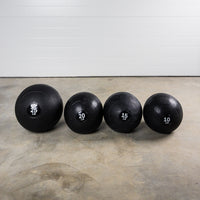 Thumbnail for Four slam balls ranging from 10lb, 15lb, 20lb, and 25lb. 