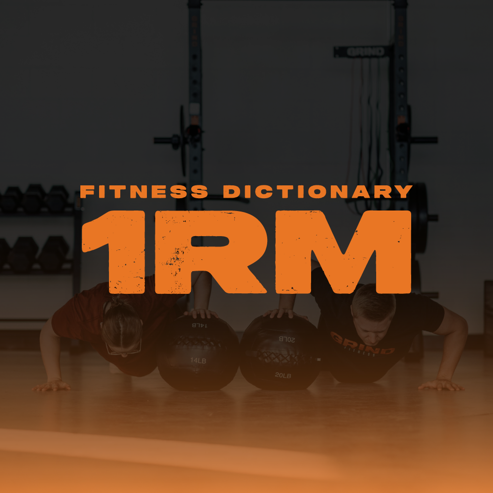 1RM or One Rep Max – thegrindfitness.com