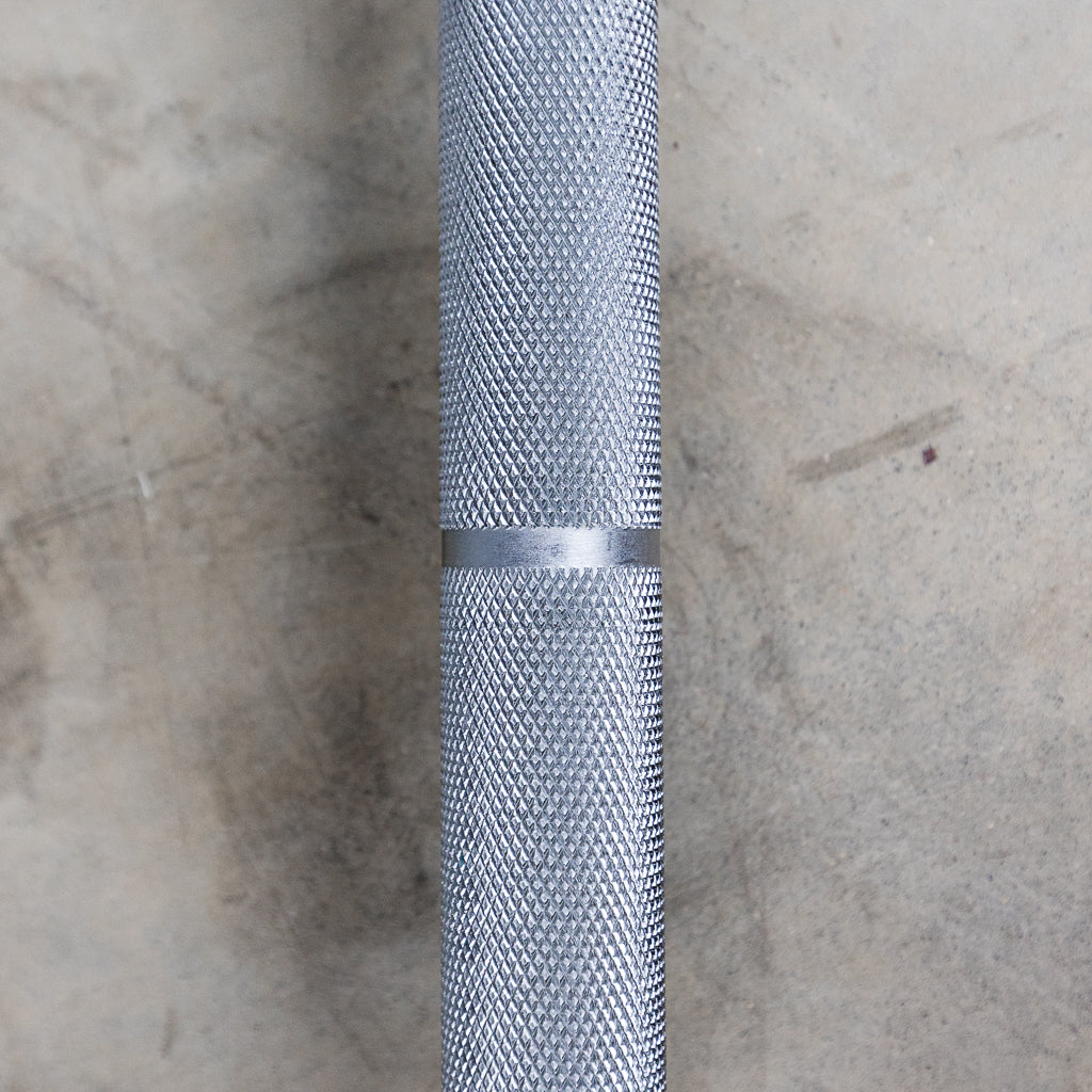 GRIND Power Bar showing the knurling on the bar