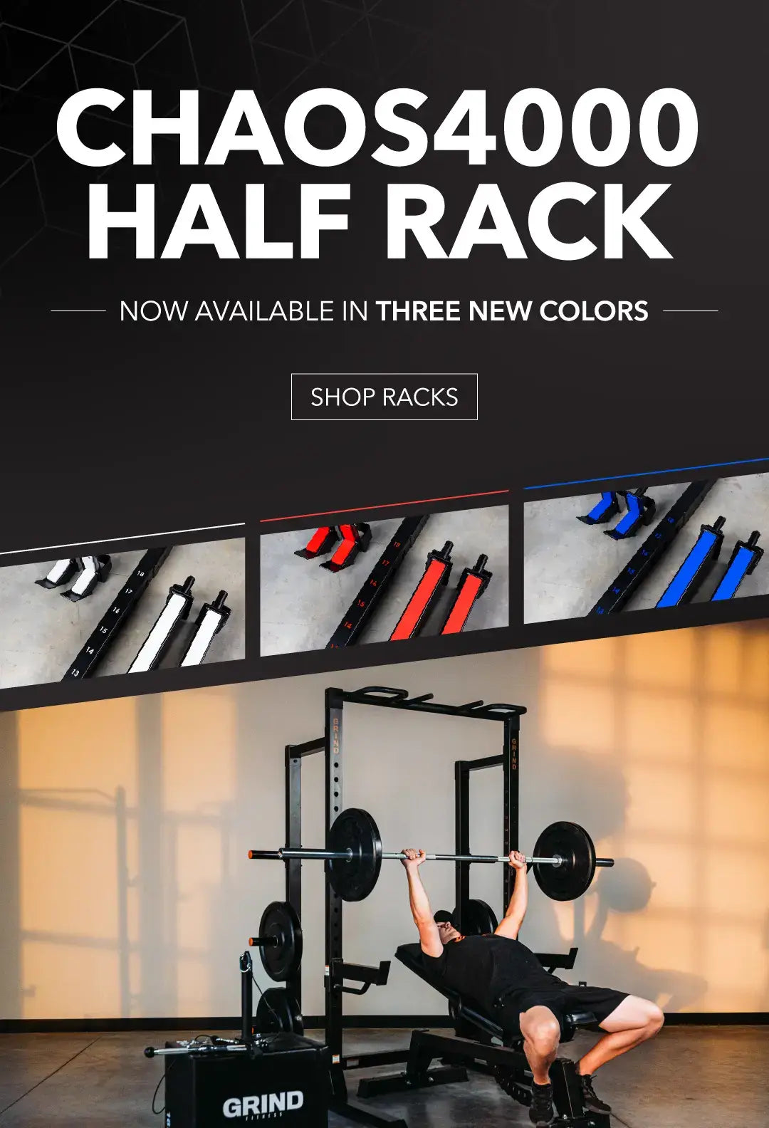 Chaos4000 Half Rack New Colors Available