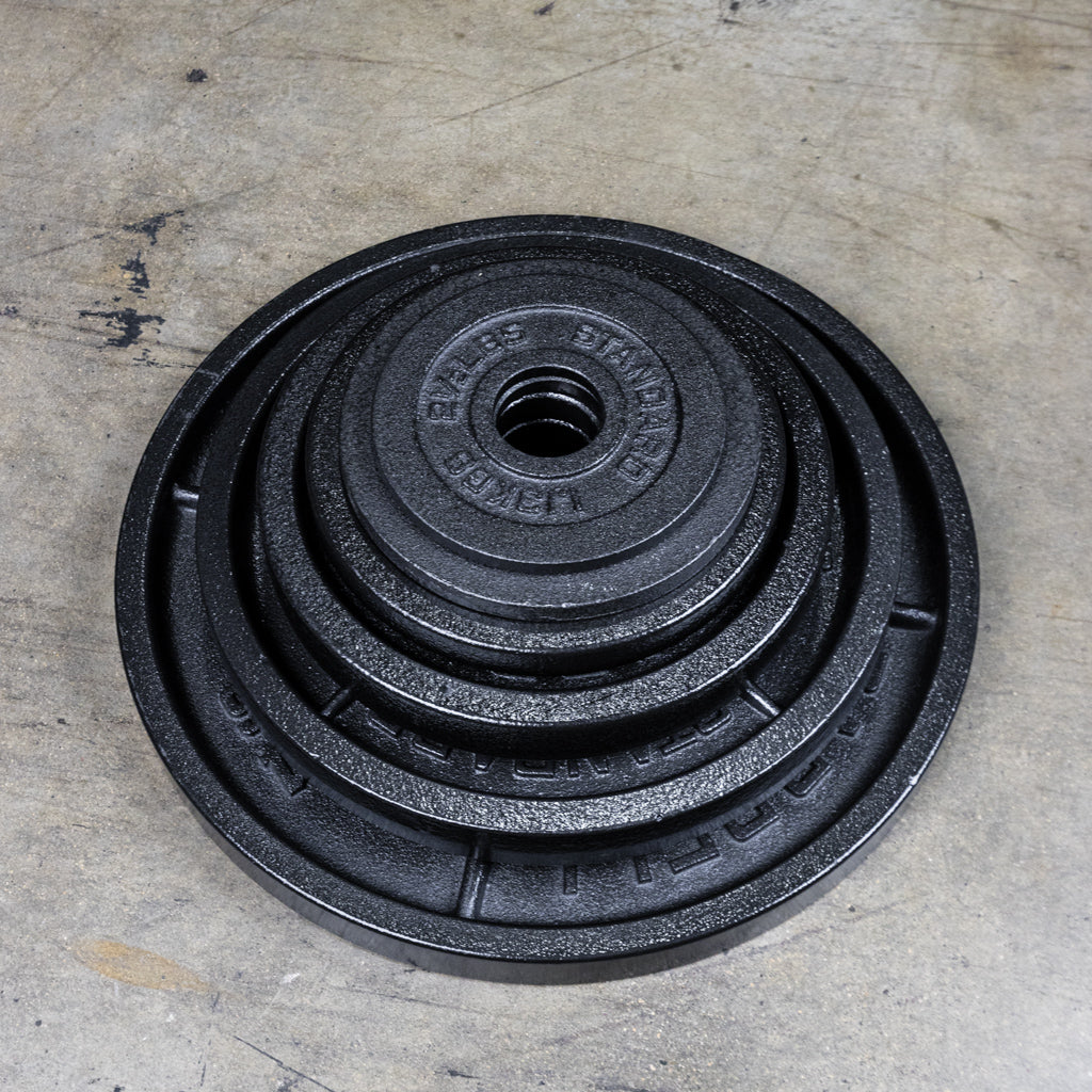 Grind Fitness Cast Iron Olympic Plates, 5lb