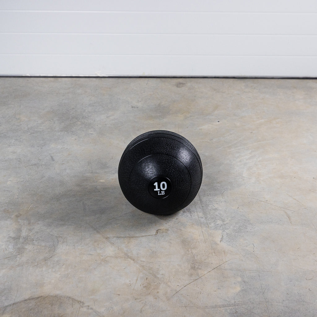 10lb slam ball on floor