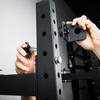 Thumbnail for Close up of adjustable pull-up bar functionality