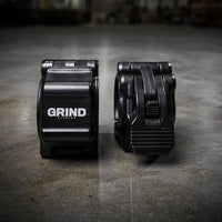 Thumbnail for The GRIND Fitness Clutch Barbell Collar Showing Clip Black Pair