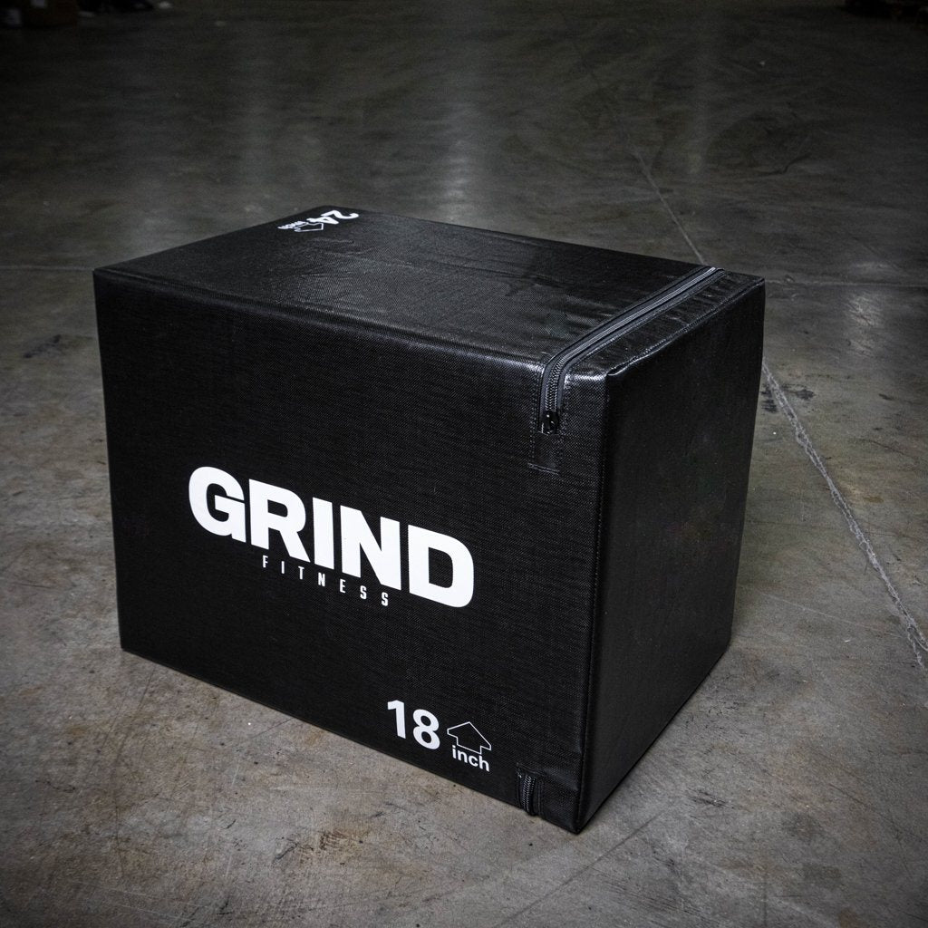 GRIND Fitness Black Soft Plyo Box