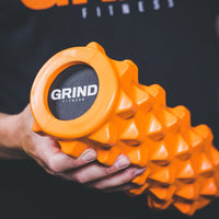 Thumbnail for The GRIND Fitness Rigid Foam Roller Showing The Rigid Details