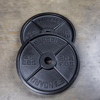 Thumbnail for A Pair of  The GRIND Fitness Cast Iron 45lb Weight Plates