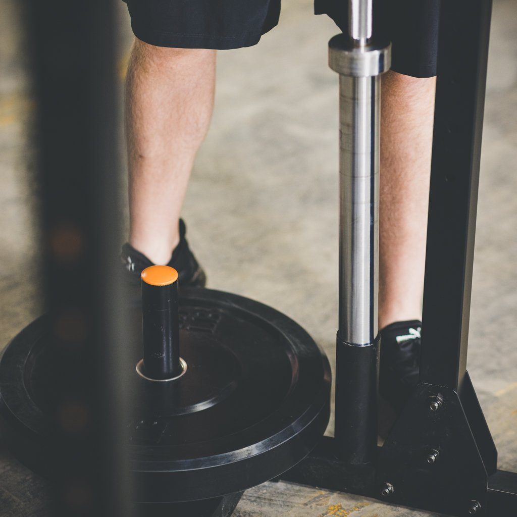 The GRIND Fitness GRIND Alpha1000 Squat Stand Storage System.