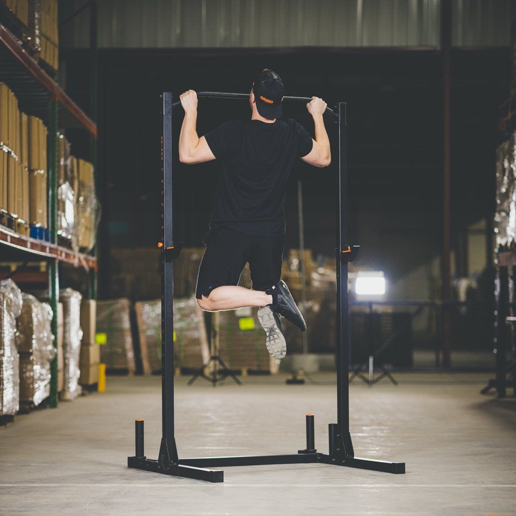 Man doing pull-up