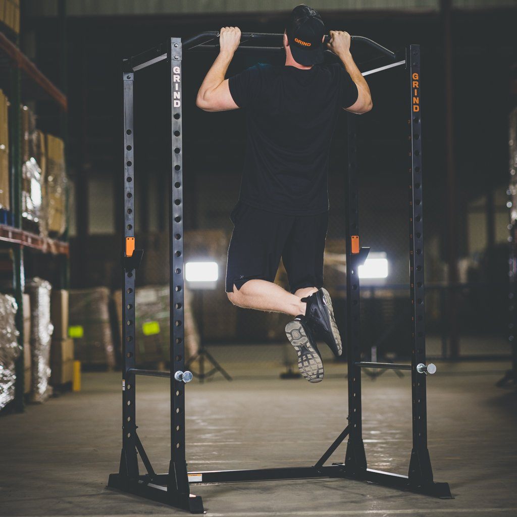 Performing a Pull Up on The GRIND Fitness Alpha3000 Full Cage