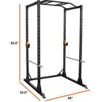 Thumbnail for Dimensions of The GRIND Fitness Alpha3000 Full Cage