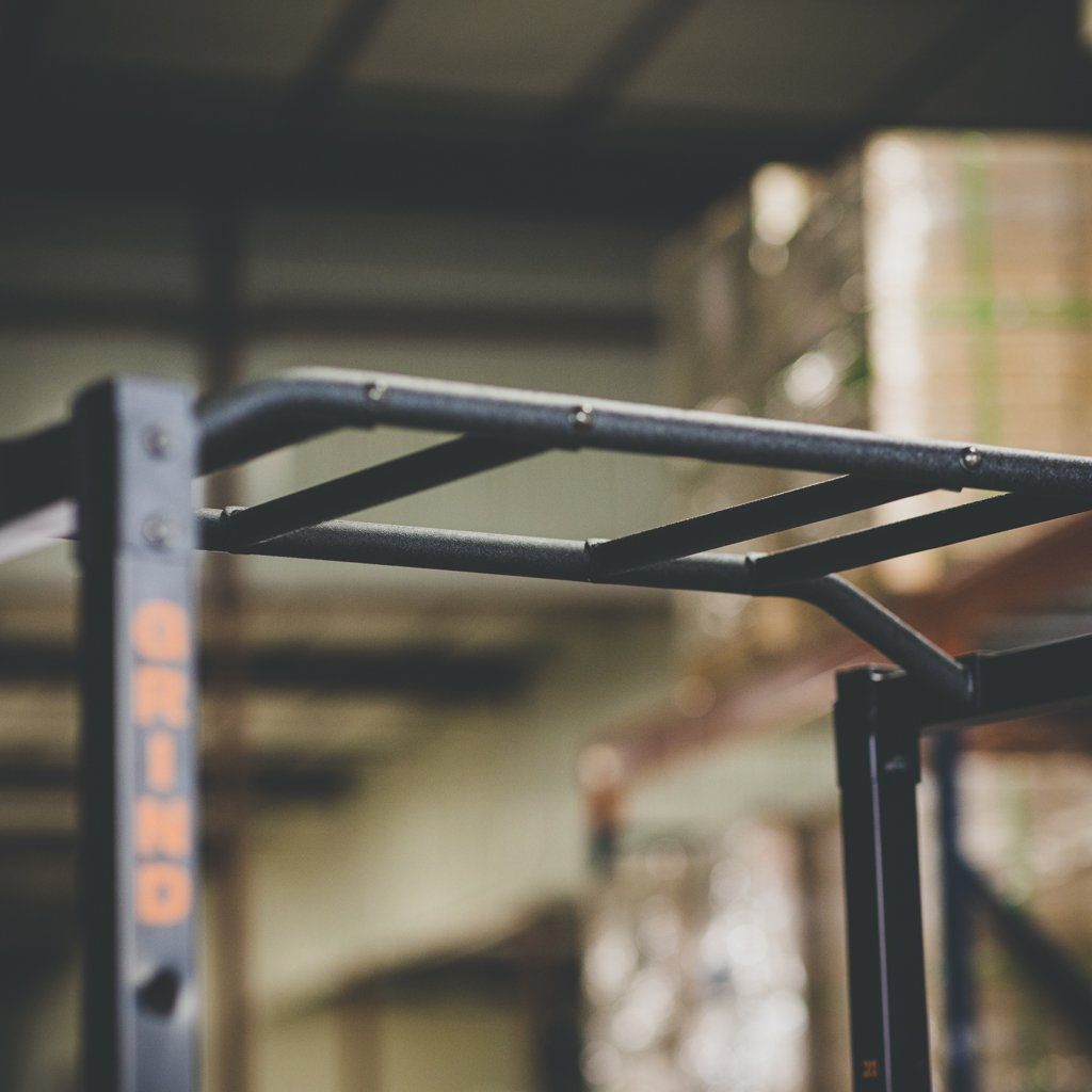 The GRIND Fitness Alpha3000 Full Cage Textured Pull Up Bar
